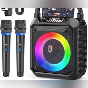 T17-T Portable Speaker with Dual Microphones